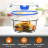 24-Piece Food Storage Containers Superior Glass Food Storage, 11-35 oz. Capacity