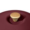 Quart Cast Iron Round Dutch Oven, Merlot by Drew Barrymore