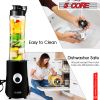 5 Core 160W 600ml Electric Kitchen top Personal Blender for Shakes and Smoothies Powerful Food Processor with 20oz Portable Sports Bottle Single Blend